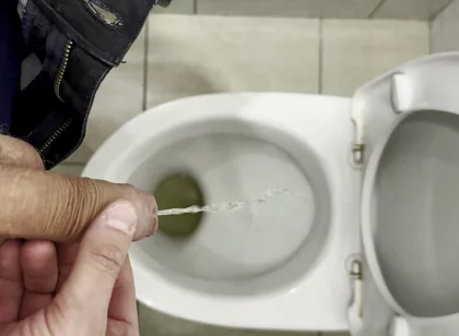 I Sucked a Piss-stained Dick Because I Decided to Jump the Line at a Public Restroom. Extreme.