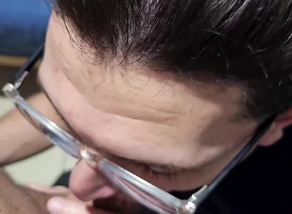 Tattooed White Guy with a Big Uncut Dick Asked Me to Leave Gloryhole and Finish the Job Outside