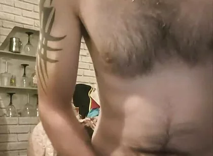 Wanking My Big Hard Dick and Smoking a Cigarette