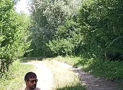 Risky Cock Jerking on an Abandoned Field / Risky Solo Outdoors