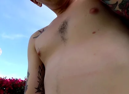 A smokers sticky self facial