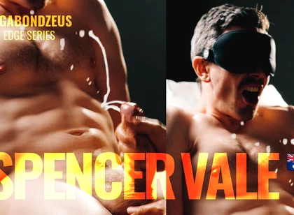 Aussie Muscular Hunk Big Dick Got Edged