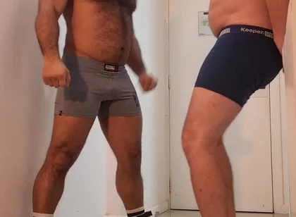 Naughtybearbr - Heavyweight Body Shot Challenge