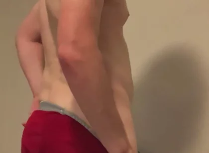 Sweaty Bro Feels Horny After Baseball Game