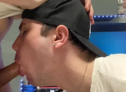 Deepthroat - He Cum on My Face