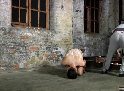 Down on His Knees & Exposed