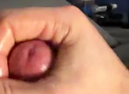Jerking That Hairy Cock