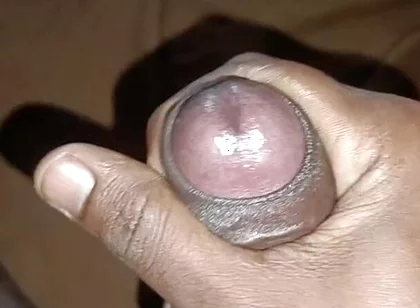 Black Dick Masturbation