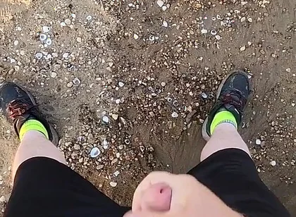 Enjoying Myself at a Very Beach.