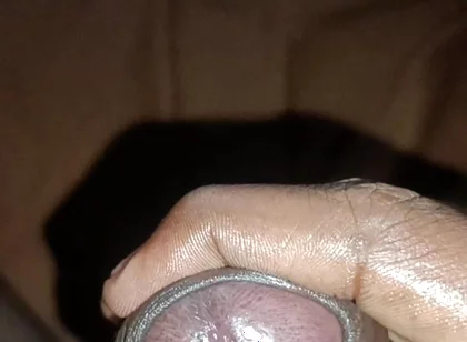 Black Dick Masturbation