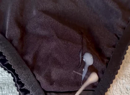 Cum on Wife’s Panties 18