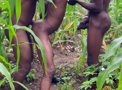How I Had Sex with This Thuggish Guy with Huge Long Dick Inside a Corn Farm Land