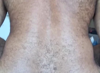 Bearded Stepfather Getting Into the Bear. Bareback and Cumshot