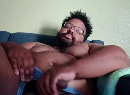 Big Stepdaddy Nuts in a Hotel Room