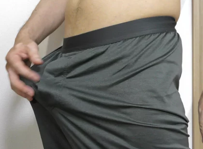 Masturbating with Satin Steteco