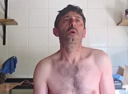 Straight Guy with Huge Cock Jerks off in the Cabin
