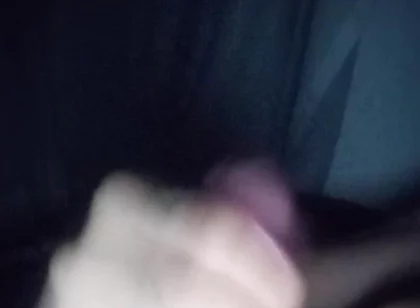 Masturbating