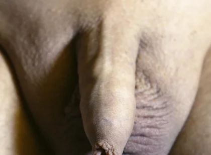 Play with My Little Cock and Balls. at the End There I Cum.