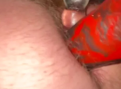 Trying to Stretch My Ass Open