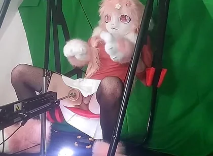 Dildo in My Furry Ass 1