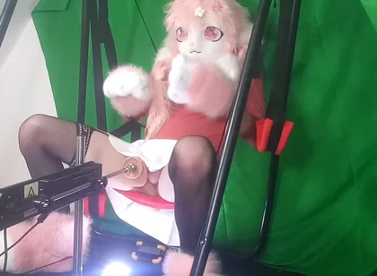 Dildo in My Furry Ass 1