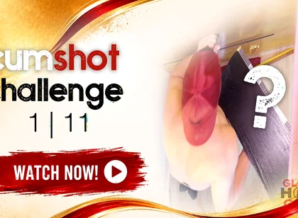 Cumshot Challenge at Gloryhole