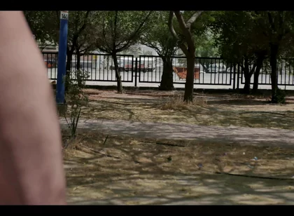 Arab Kuwaiti Exhibitionist Cruising Fully Naked in Park