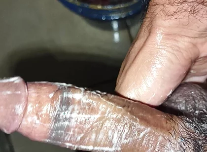 Hairy Skinny Man Masturbates in Pope's Shower While Not at Home