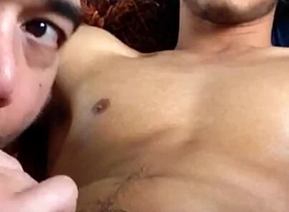 Wanker Gets a Delicious Blowjob and Cum Eating