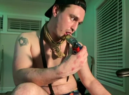 Tripped and Fell on Dildo