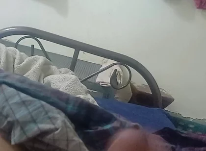 Bangladesi Boy Musterbate at His Bedroom.