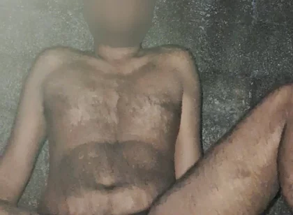 Nude Mallu Indian Guy Walking Outdoor at Night