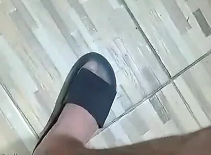 Handjob in the Bathroom