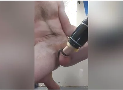 Fuck Matchine And Cock Ring Combo Fuck