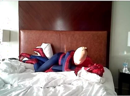 Spiderman Humped By Stocking Faced Spiderman