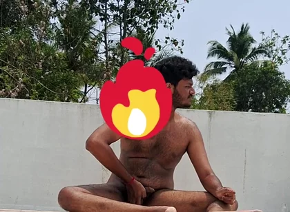 Hot Indian Male Nude Mayank Oily Masturbation