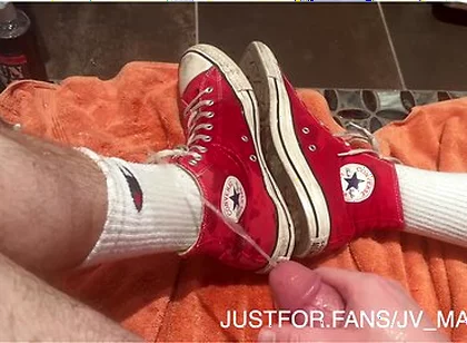 Jv Marx - With Converse Sneakers And Fleshlight