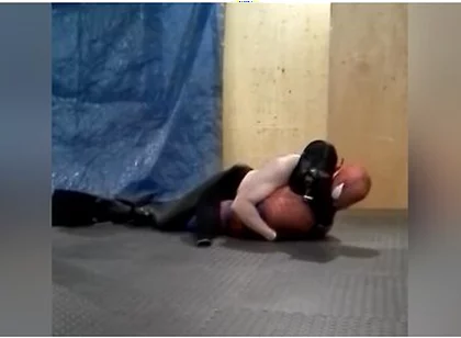 Oneill Frogman Humps And Shoots Over Dummy Spiderman