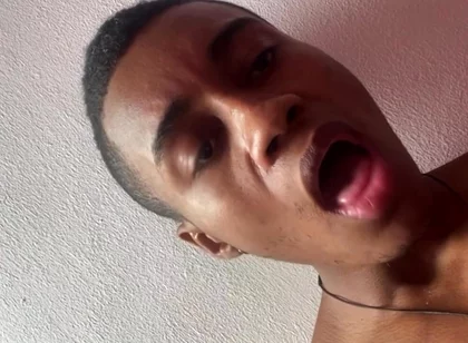 Lying Down BBC Masturbation with Dirty Talk and Moans Until Cumshot Black20one