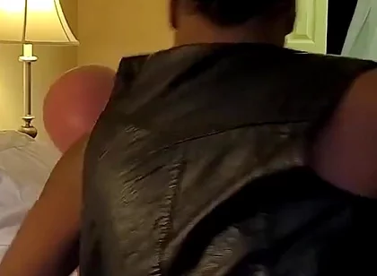 Bear Worships Leather Man