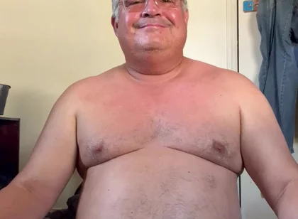 Man Nude in Bedroom in the Morning