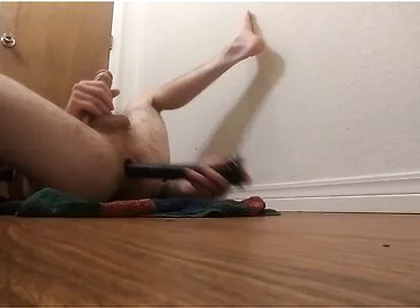 Rearranging My Guts With A 19in Dildo! - Power Bottom