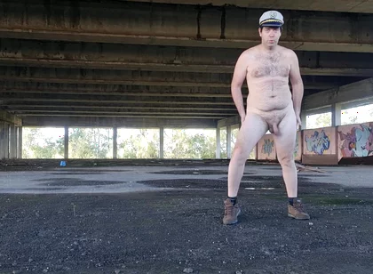 All Naked in Outdoor