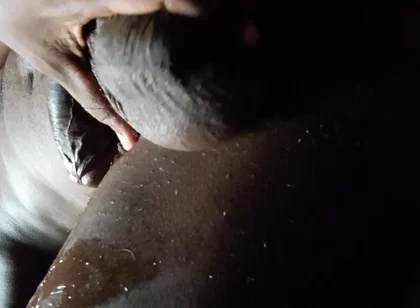 Spit on Your Genitals and Move and Ejaculate