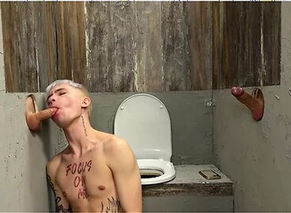 Guy Gave Himself To Strangers Getting Cumshots In His Mouth - 256 With Oliver Strelly