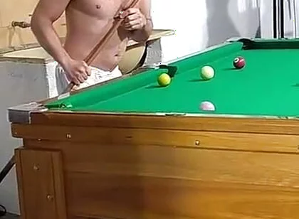 Me, Carmona, Opaido Carmona and Viking De Taubaté Started a Game of Pool Naked