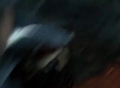Cumshot in Public at Night