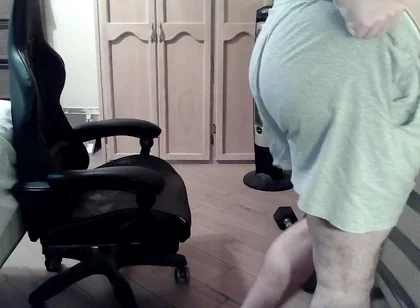 Hot Camboy Works His Legs and Nipples