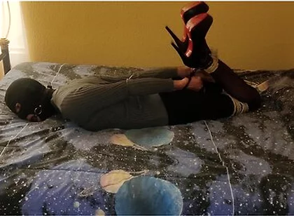 Selfbondage Hogcuffed Vibed N Orgasm Denied