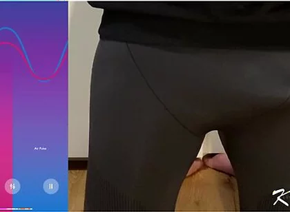 Hands Free Remote Anal Vibrator Prostate Orgasm Cumshot